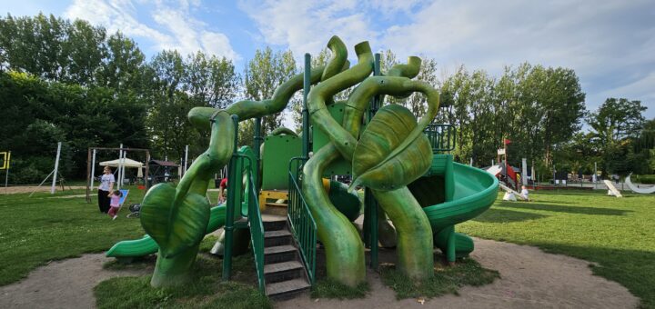 Plac zabaw w zamku Topacz