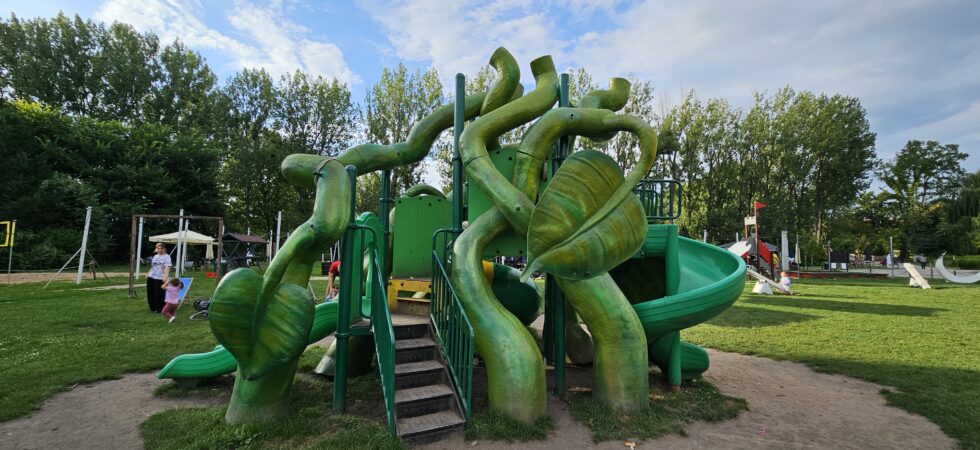 Plac zabaw w zamku Topacz